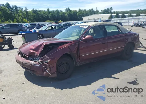 2001 Buick Century Custom из США, поврежденный, VIN 2G4WS52J511274318